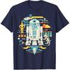 Star Wars R2-D2 Circle Collage T-Shirt