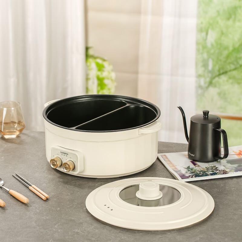 6L Dual-Flavor Electric Hot Pot CN plug (adapter included)