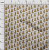 oneOone Cotton Flex Gray Fabric Kalamkari Kathakali Fabric For Sewing Printed Craft Fabric By The Yard 40 Inch