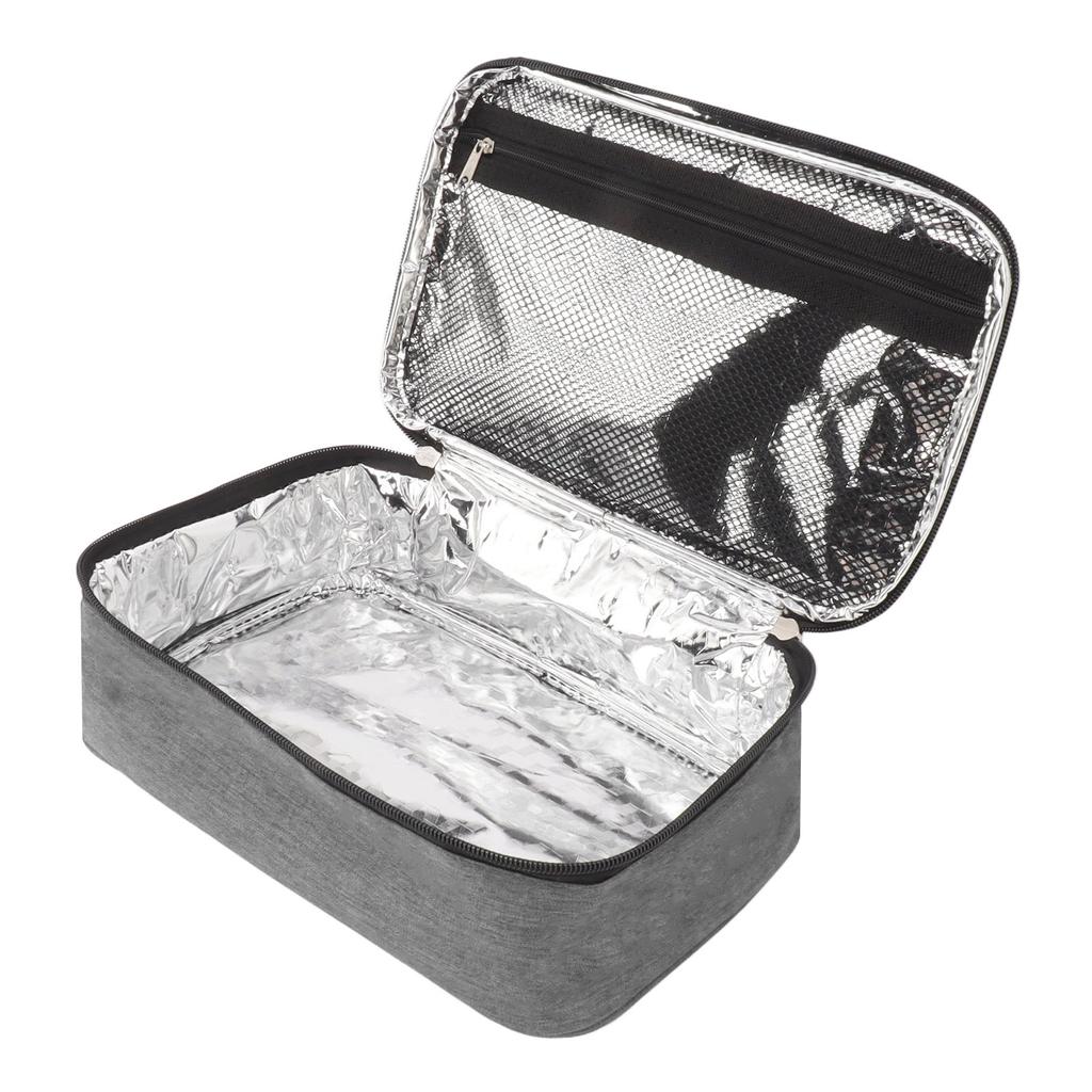Borsa Termica Pranzo 3,2L Grande Capacità Anti-perdite Tessuto Oxford Manico Portatile Borsa Termica Pranzo per Gite Scolastiche