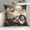 Popular Anime Delicious In Dungeon Cushion Cover Soft  EasyWash Pillow Case  Versatile for Couch Bed Travel and Office