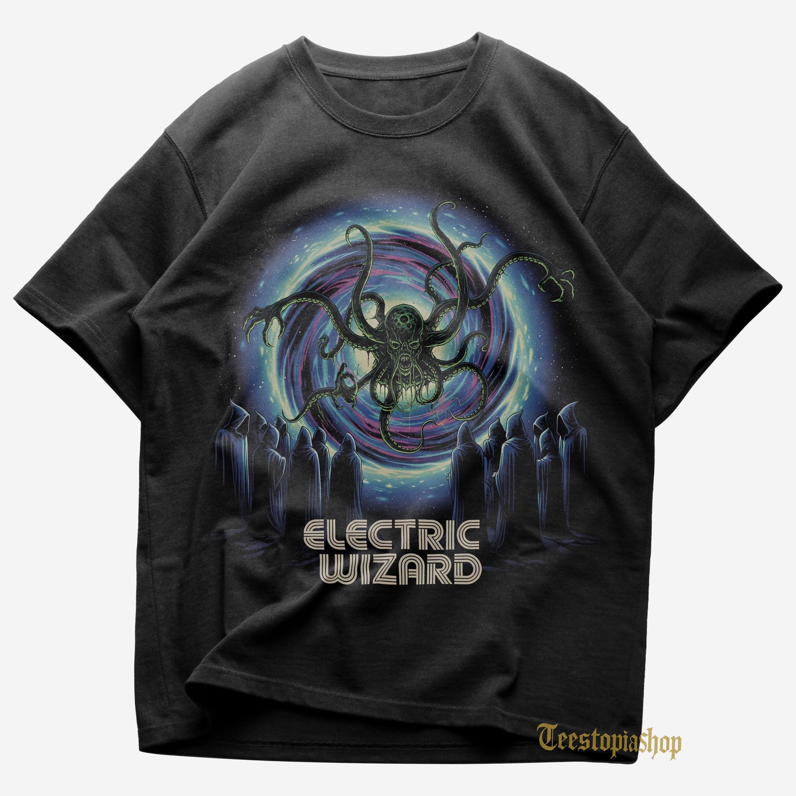 Electric Wizard T shirt - Stoner Metal Shirt - Electric Wizard Black Masses Shirt - Electric Wizard Dopethrone - Electric Wizard Merch S