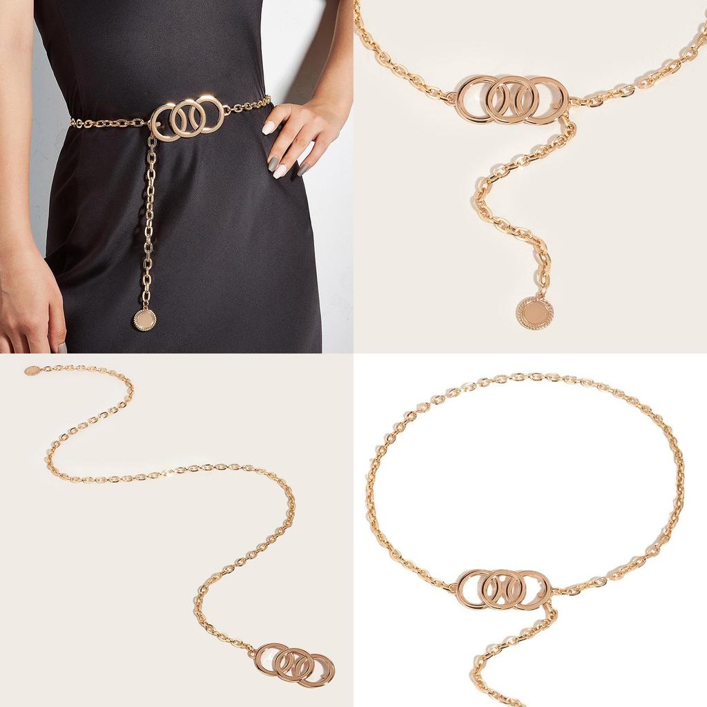 Metal Body Chain Belt For Women With Elegant Design For Summer Fashion Accessories