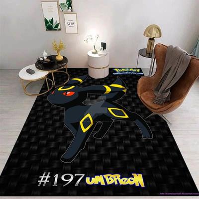  DISNEY Cute P-Pokemon Carpet S-Sylveon Bedroom Kitchen Bath House Super Absorbent Rug Foot Non-slip Large Area Decor Mat