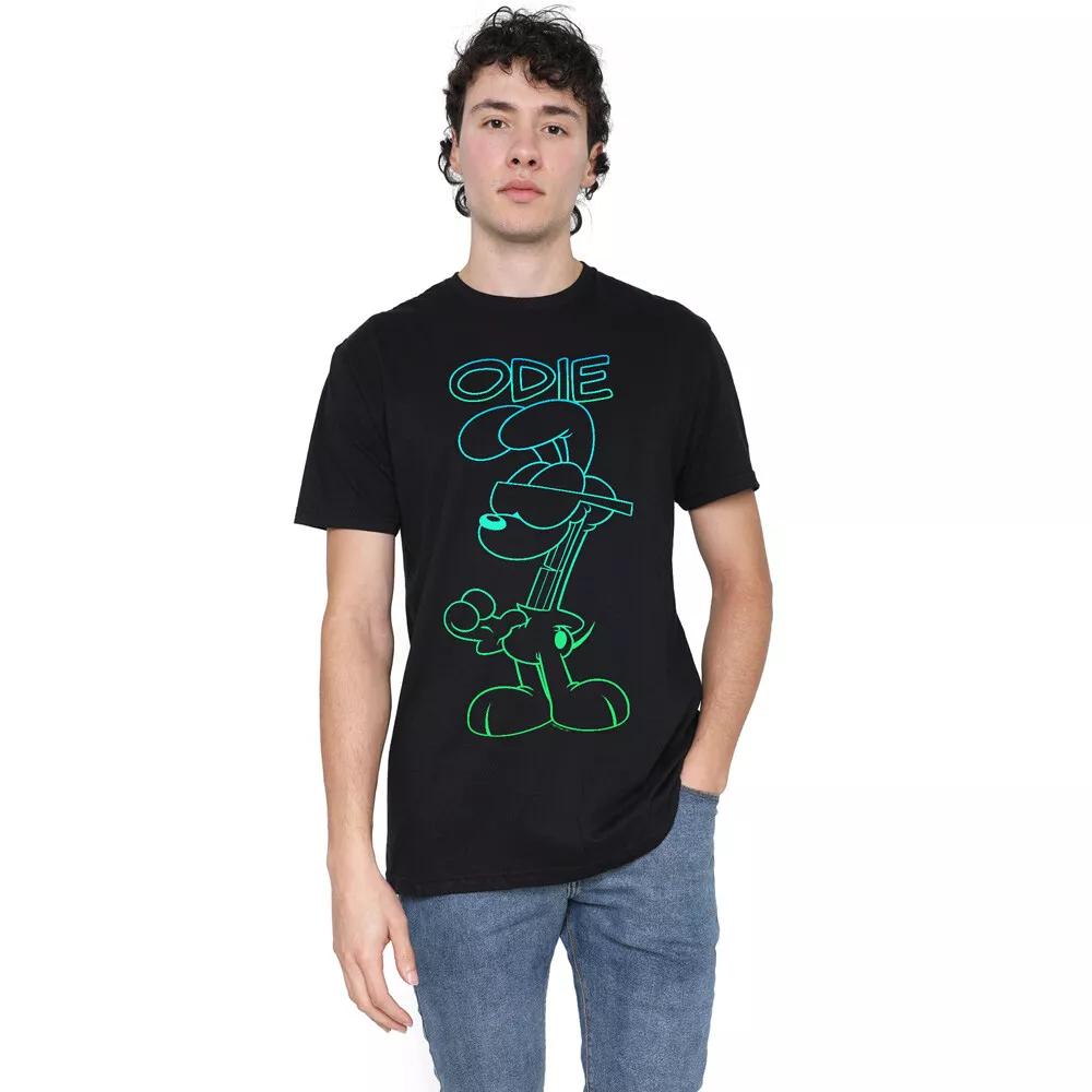 Garfield Hotshot Odie T-Shirt S-5XL, Black S