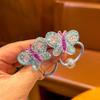 2 Pieces Cute Butterfly Princess Headwear Elastic Hair Bands for Kids Girls Hair Accessories Children Hair Ropes