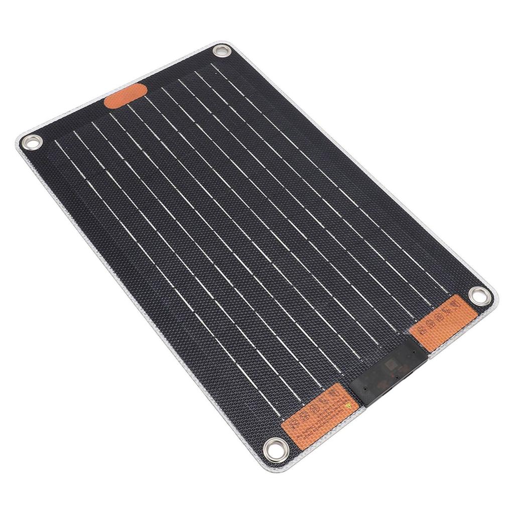 30W 5V3A Solar Panel Doppelseitige Power Generation Ultra Dünne Wasser Undurchlässig Schnelle Lade Solar