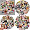 50-piece Unique Japanese Anime "demon Slayer" Graffiti Stickers For Personalizing Luggage Skateboards And Notebooks Durable Stickers