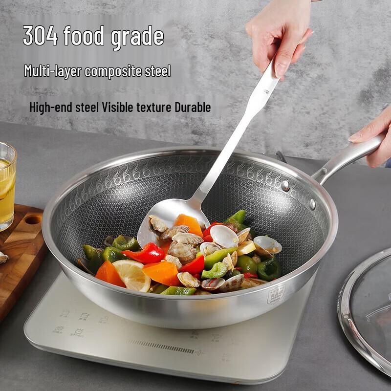 Najlepszy Wok Plaster Miodu Aodelaoge 32CM