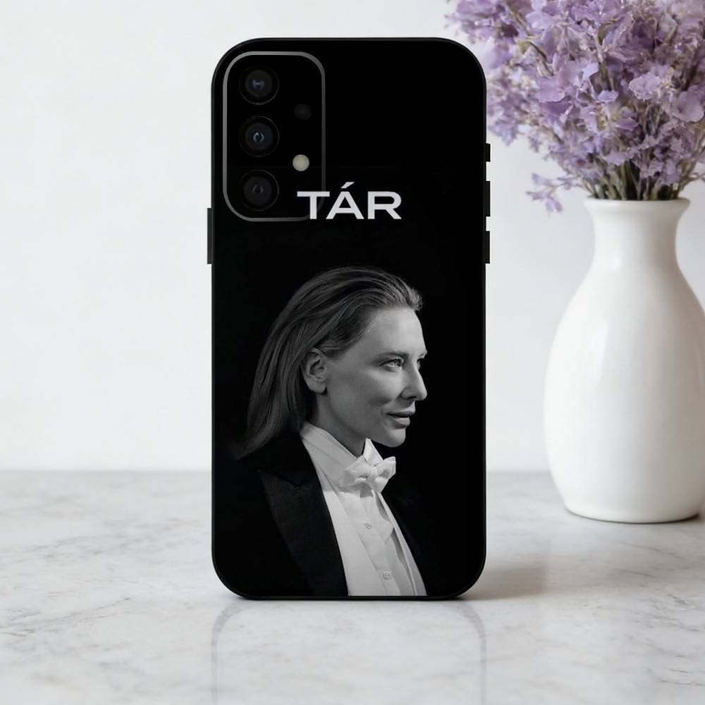 

C-Cate-E B-Blanchett Actress Phone Case For Samsung Galaxy A73,A72,A71,A70,A53,A52,A51,Soft Silicone Black Cover Samsung a32 5g