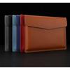Thick Waterproof Leather A4 Document Bag Snap Button Button Archive Bag Contract Bill Storage Organizer Magnetic Buckle