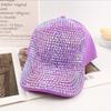 New European and American Feng Shui Diamond Baseball Cap Women's Hip Hop Shiny Hat Full Diamond Fashion Men's Sun Hat Stage Hat