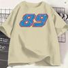 Unisex T-Shirt Jorge Martin 89 Mode 100% Baumwolle T-Shirt Kurzarm T-Shirt Rundhals Oberteile Sommer