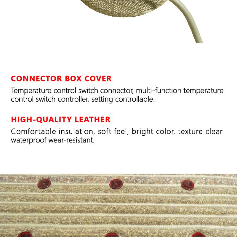 150×50cm Podložka z bio-krystalů s magnetickým polem a technologií PEMF - Energetická čakra, fotonová masážní podložka, vyhřívací podložka