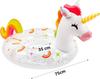 Float for cute unicorn diameter cute for summer water swimming ocean float adults, shape, 82cm, ring-shaped float, vacation, play, beach, pool,