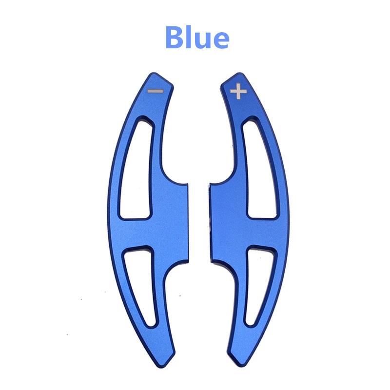 

Пара накладок на подрулевые лепестки переключения передач, удлинители, замена, алюминиевый сплав для BMW 3 серии E90 E92 E93 M3 E70 E71 X5M X6M M6 синий