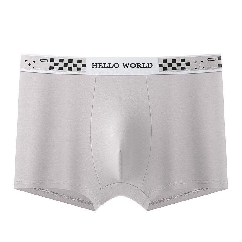 Cotton Men's Underwear In Plus Size with No Trace on The Waist 5A Antibacterial Crotch Breathable Sports Flat Angle Men's Underpants Men’s