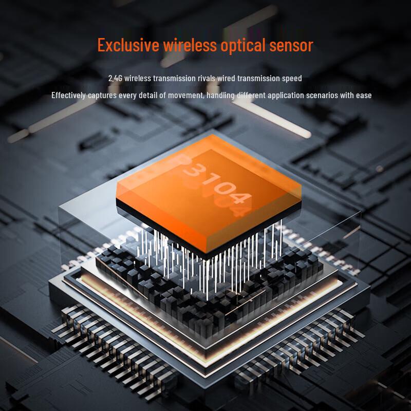 Dareu EM903 Leichte kabellose Gaming-Maus