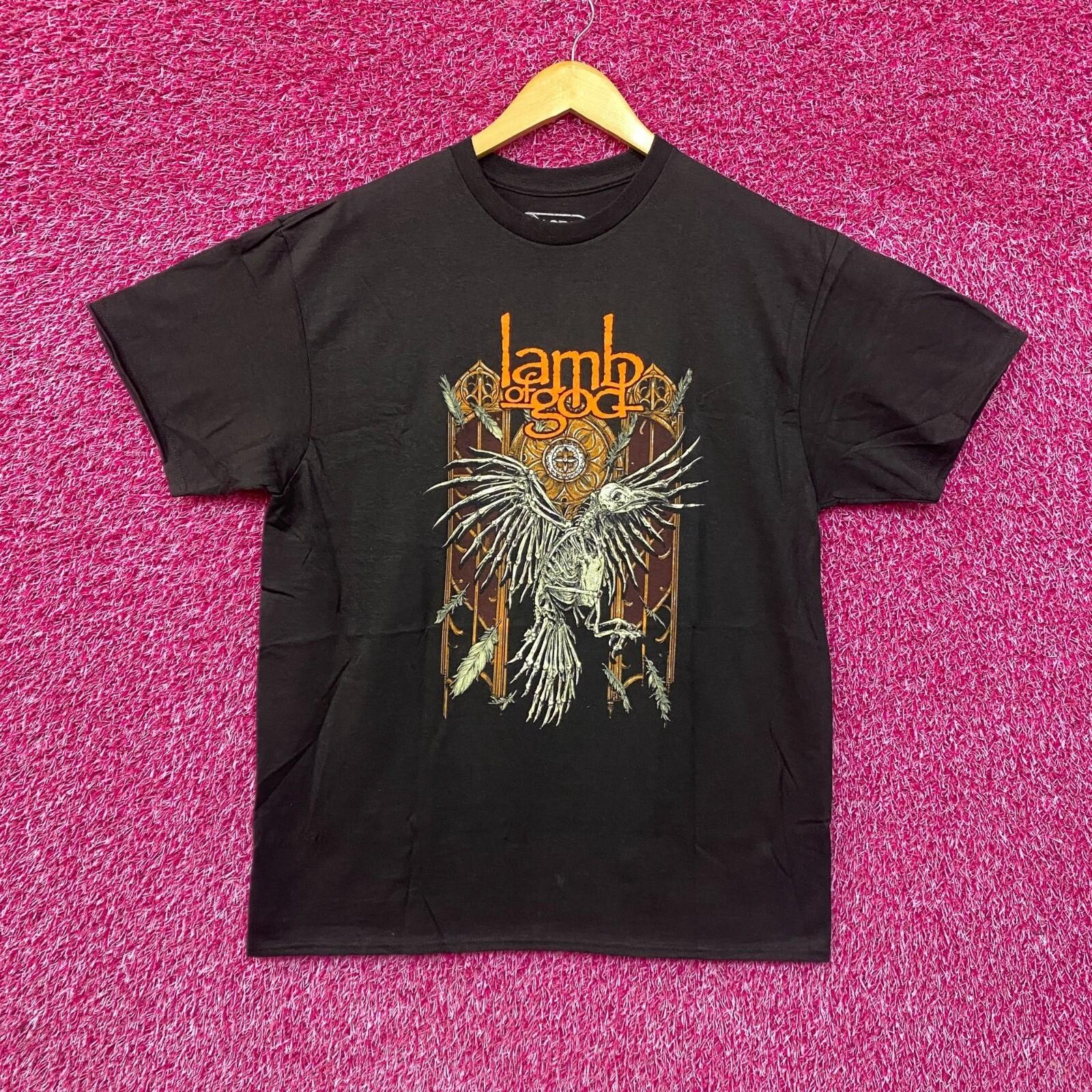Lamb Of God Crow Black T-Shirt Large L