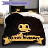 Bendy  Pattern Bedding Quilt Set  Home Decoration  Gift (1 * Duvet Cover + 2 * Pillowcase  Without Core)
