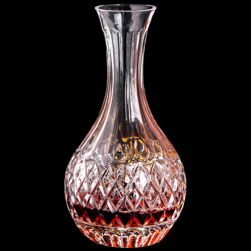 Flavinmci Křišťálová Diamantová Karafa se Sadu s Víčkem