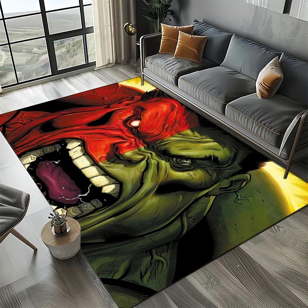  Disney SpiderMan Marvel Avengers Cartoon Rug Living Room Bedroom Sofa Balcony Entrance Carpet Home Decor Non-slip Doormat