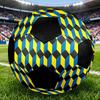 1pc Geometric Outdoor Sports Football, Size 5, Comfortable And Durable Feel,Gift yy99
