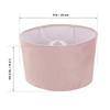 1Pcs Oval Lampshade Cloth Decorative Craft Cover for Table Lamp Bedroom Living Room Light Shell Cover Accessory Warm Atmosphere