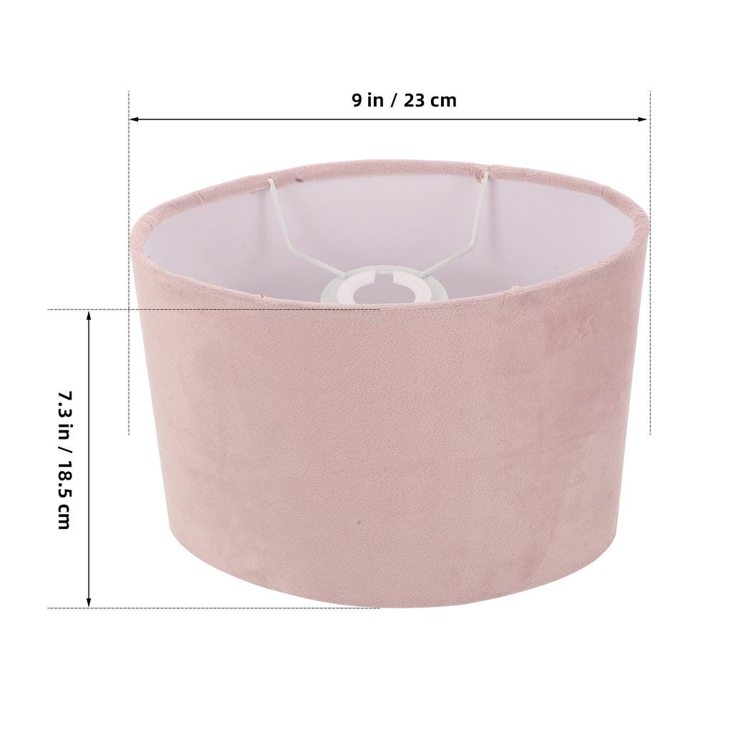1Pcs Oval Lampshade Cloth Decorative Craft Cover for Table Lamp Bedroom Living Room Light Shell Cover Accessory Warm Atmosphere