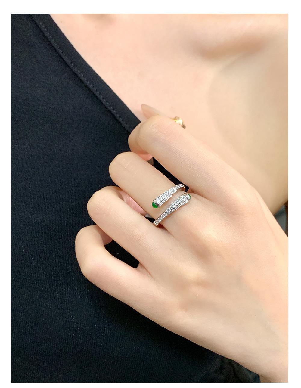 

Супер вспышка простой zir*****pen кольцо модный холодный ветер персонализированное кольцо свет роскошный высококлассный темперамент ювелирные изделия