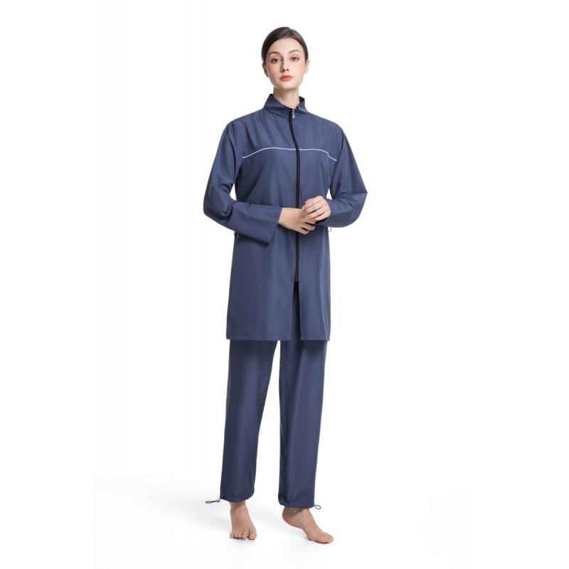 Modest 3-Piece Swimwear Set Women UV