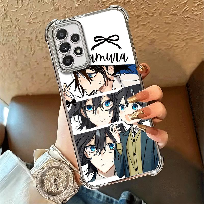 Anime Horimiya Soft Phone Case For Samsung A17 A27 A07 A37 A57 A16 A56 A15 A55 A14 A54 A13 A53 A26 A36 A25 A35 A24 A34 A23 A33