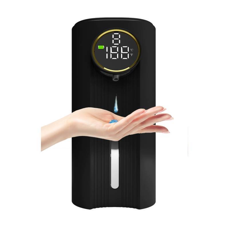 Touchless Desk Soap Dispenser With Foam And Gel Options For Home Office Hygiene