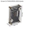 Music Visualization 60g VU Meter Analog VU Meter For DIY Manual Timing Mode Silicon Microphone USB Power Supply