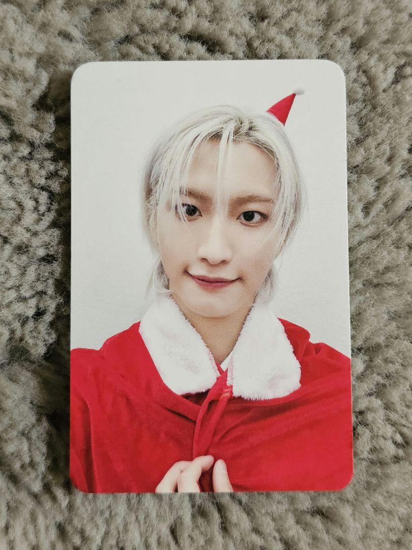 

[USED] ATEEZ MAKESTAR Winner Limited Benefit Trading Card Santa Seonghwa