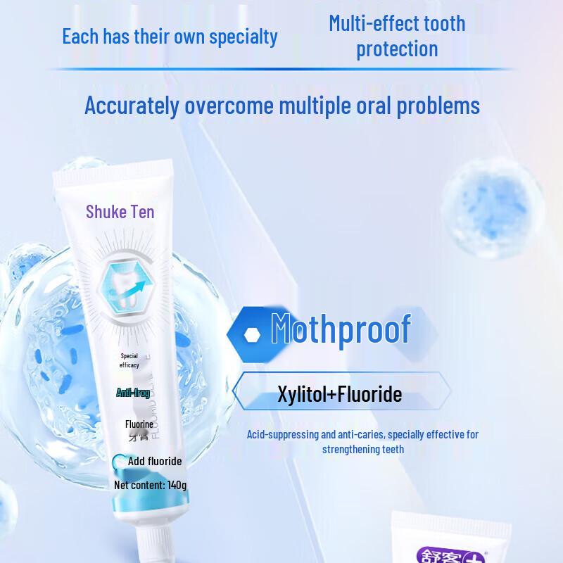 Saky Deep Clean Anti-Cavity Toothpaste (3 X 140g)