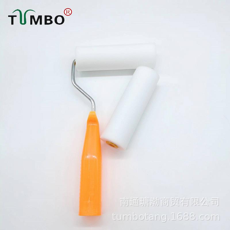 2-Inch & 4-Inch Water-Based Sponge Roller Brush for Seamless Wall Painting and Touch-Ups