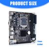 B75M-I Mini-ITX DDR3 Motherboards 16GB M.2 NVMe for Fast Speed SSDs for 2nd/3rd Processors Via LGA 1155 Socket
