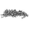 100PCS Tire Studs Silver Universal Wear Resistant Anti Slip Tire Snow Spikes for ATV UTV Forklift