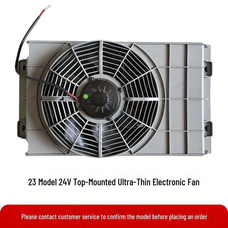 Zhongcheng Light Truck Air Conditioner Accessories: 23 Models, 24V Compressor, 12V Controller, Trim Panel, and Piping.