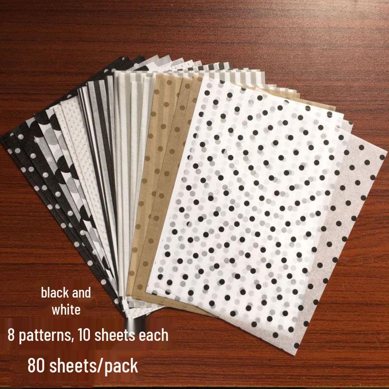 

Блокнот А5 серії Sydney Color з тонким папером різних кольорів для DIY та пакувальний папір