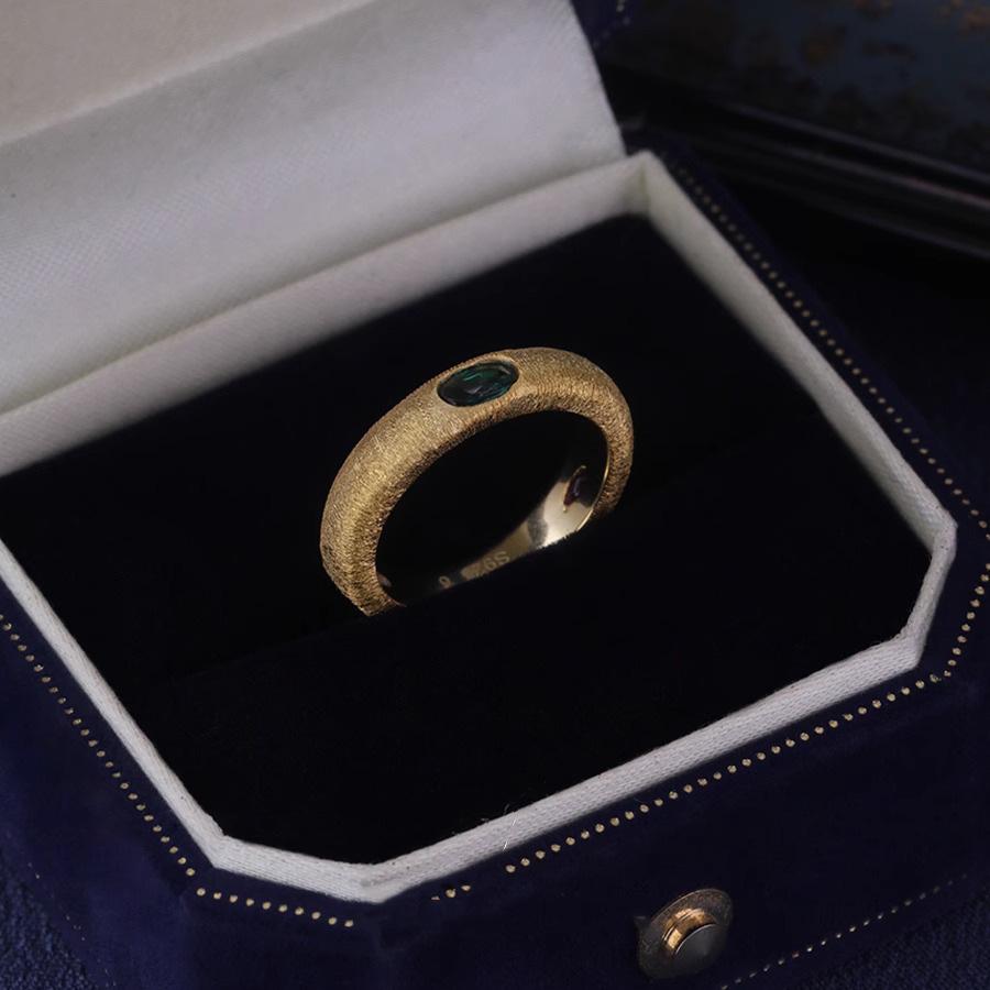 

Vintage Style Italian Three Color Adjustable Open Ring For Women With Elegant Gold Plating J6009 Open