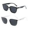 2PCS Korean Sunglasses Fashion Polarized Anti Ultraviolet Sun Glasses for Men Women Eyewear