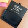 Available Aluminum Business Card Holder, Large Capacity, Portable & Unisex, Ideal for Exhibitions, Gifts, with Customizable Logo Options.