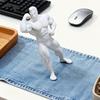 3D tištěná figurka kulturisty svalovce, Mini ozdoba na stůl pro fitness sportovce, Detailní PLA socha pro posilovnu, kancelář, herní sestavu, Kreativní dárek pro