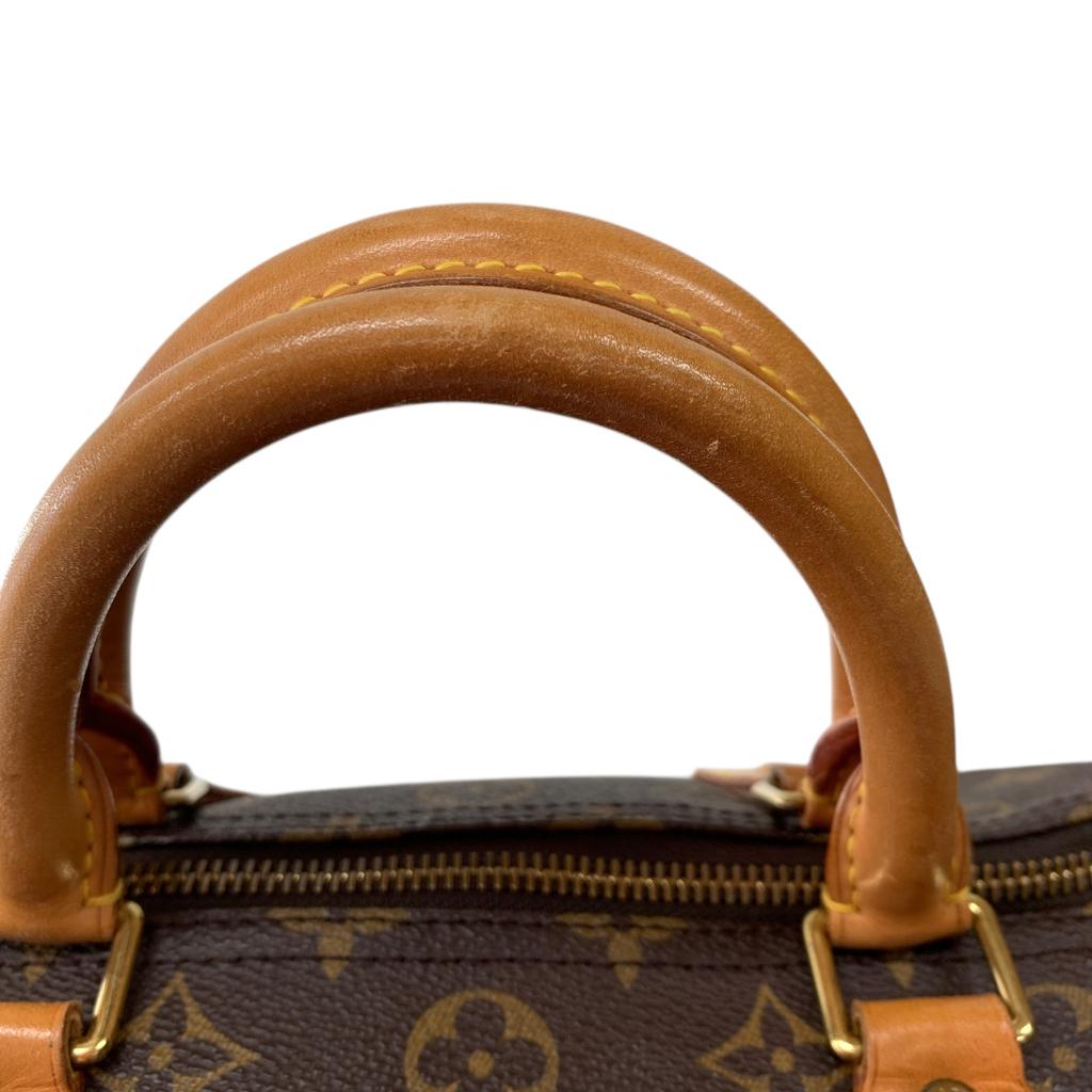 Used Louis Vuitton Monogram Speedy 30 M41526 Boston Bag Authentic 1223