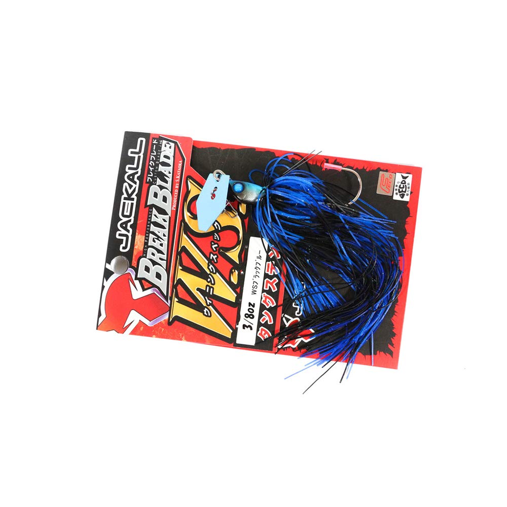 

JACKALL Chatterbait Break Blade Winning Spec WS Black Blue 3/8oz