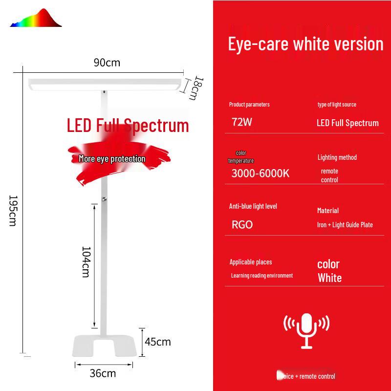 Nu Feng Floor-standing Eye Protection Study Lamp with Offline Voice