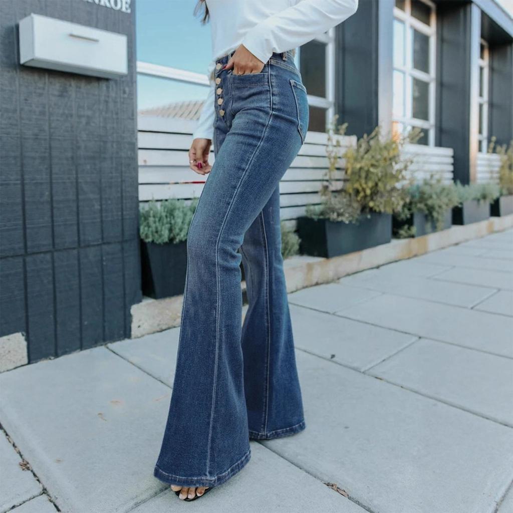 Women's High Waist Stretch Jeans Fashion Jeans