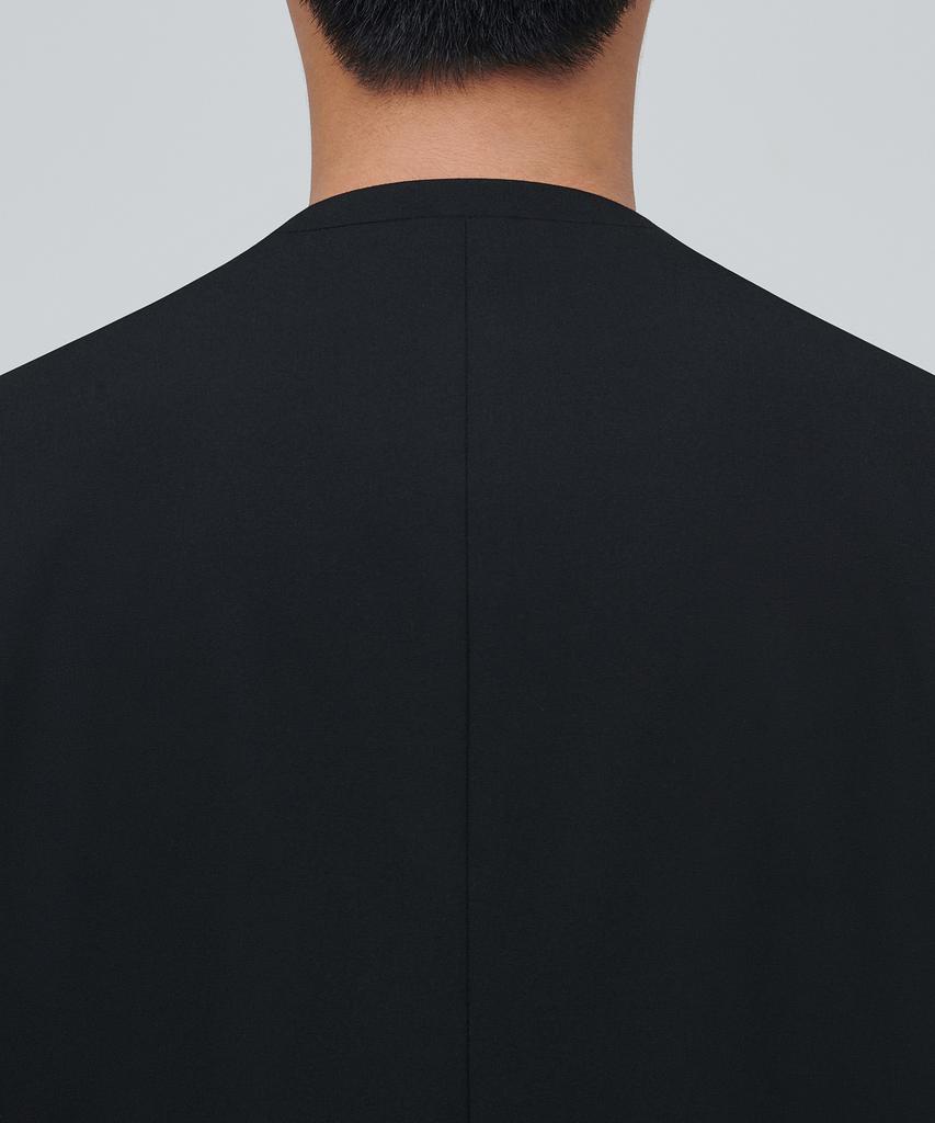 Musinsa Standard Collarless Blazer [Black]